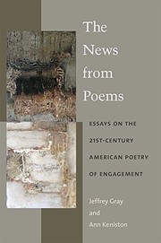 Front cover of The News from Poems by Jeffrey Gray