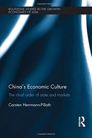 Cover of China's Economic Culture by Carsten Herrmann-Pillath