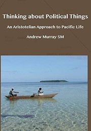 Cover of Thinking about Political Things by Andrew Murray