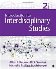 Cover of Introduction to Interdisciplinary Studies by Allen F. Repko