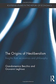 Front cover of The Origins of Neoliberalism by Giandomenica Becchio
