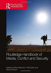 Front cover of Routledge Handbook of Media, Conflict and Security by Piers Robinson
