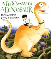 Front cover of A boy wants a dinosaur by Hiawyn Oram