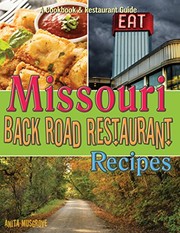 Front cover of Missouri Back Road Restaurant Recipes by Anita Musgrove