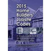 Cover of 2015 Home Builders' Jobsite Codes by National Association of Home Builders