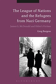 Front cover of The League of Nations and the Refugees from Nazi Germany by Greg Burgess