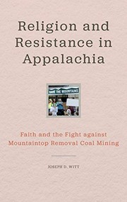 Front cover of Religion and Resistance in Appalachia by Joseph D. Witt