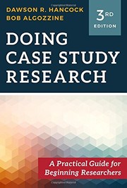 Cover of Doing case study research by Dawson R. Hancock