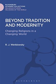 Cover of Beyond Tradition and Modernity by R. J. Werblowsky