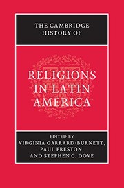 Cover of The Cambridge History of Religions in Latin America by Virginia Garrard-Burnett
