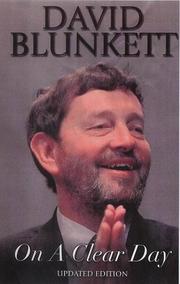 Cover of On a clear day by David Blunkett