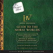 Front cover of Hotel Valhalla guide to the Norse worlds by Rick Riordan