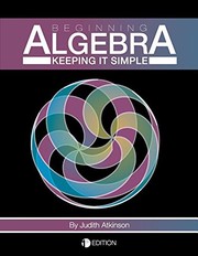 Cover of Beginning Algebra by Judith Atkinson