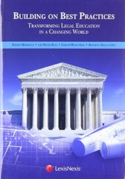 Front cover of Building on Best Practices by Deborah Maranville