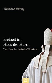 Front cover of Freiheit im Haus des Herrn by Hermann Häring