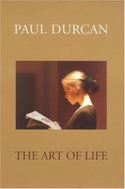 Front cover of The Art of Life by Paul Durcan