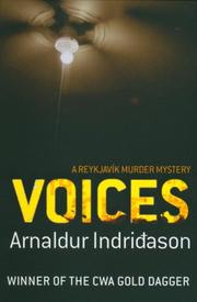 Cover of Voices by Arnaldur Indriðason