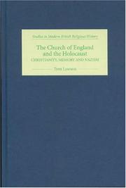 Cover of The Church of England and the Holocaust by Tom Lawson