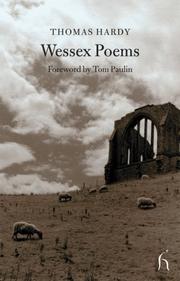 Front cover of Wessex poems by Thomas Hardy