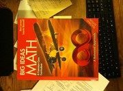Front cover of BIG IDEAS MATH by HOLT MCDOUGAL
