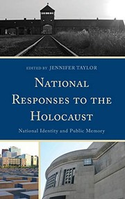 Cover of National Responses to the Holocaust by Jennifer Taylor