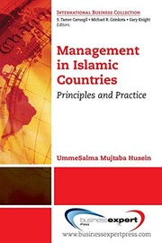 Cover of Management in Islamic Countries by UmmeSalma Mujtaba Husein