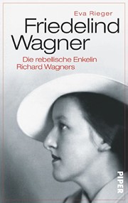 Cover of Friedelind Wagner by Eva Rieger
