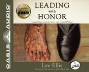 Cover of Leading With Honor by Lee Ellis