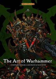 Front cover of The art of Warhammer by Marc Gascoigne
