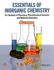 Front cover of Essentials Of Inorganic Cemistry For Students Of Parmacy Parmaceutical Sciences And Medicinal Cemistry by Katja A. Strohfeldt