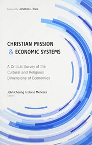 Front cover of Christian Mission and Economic Systems by Unknown