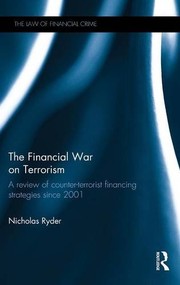 Cover of The Financial War on Terrorism by Nicholas Ryder
