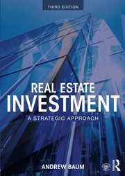 Cover of Real Estate Investment by Andrew Baum