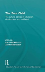 Cover of The 'Poor Child' by Arathi Sriprakash