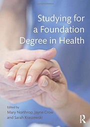 Front cover of Studying for a Foundation Degree in Health by Jayne Crow