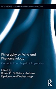Front cover of Philosophy of Mind and Phenomenology by Daniel O. Dahlstrom