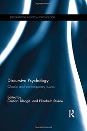 Cover of Discursive Psychology by Cristian Tileaga