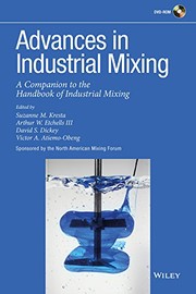 Front cover of Advances in Industrial Mixing by Edward L. Paul