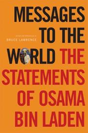 Front cover of Messages to the world by Osama Bin Laden