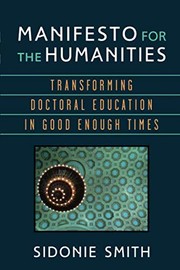 Front cover of Manifesto for the Humanities by Sidonie Ann Smith