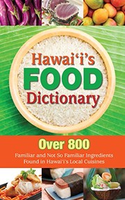 Cover of Hawaii's Food Dictionary by Mutual Publishing