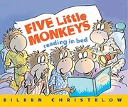 Cover of Five little monkeys reading in bed by Eileen Christelow