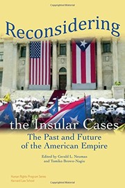 Front cover of Reconsidering the Insular Cases by Gerald L. Neuman