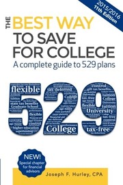 Front cover of The Best Way to Save for College by Joseph F Hurley