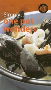 Front cover of Simply...One Pot Wonders (Simply Cookbooks (Top That!)) by Tim Le Grice