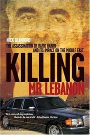 Front cover of Killing Mr. Lebanon by Nicholas Blanford