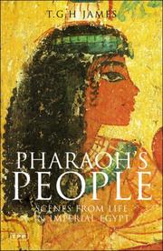 Front cover of Pharaoh's people by T. G. H. James
