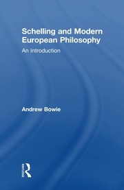Cover of Schelling and Modern European Philosophy by Andrew Bowie