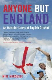 Cover of Anyone But England by Mike Marqusee