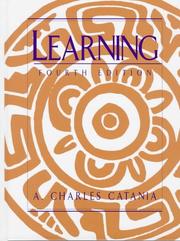 Cover of Learning by A. Charles Catania